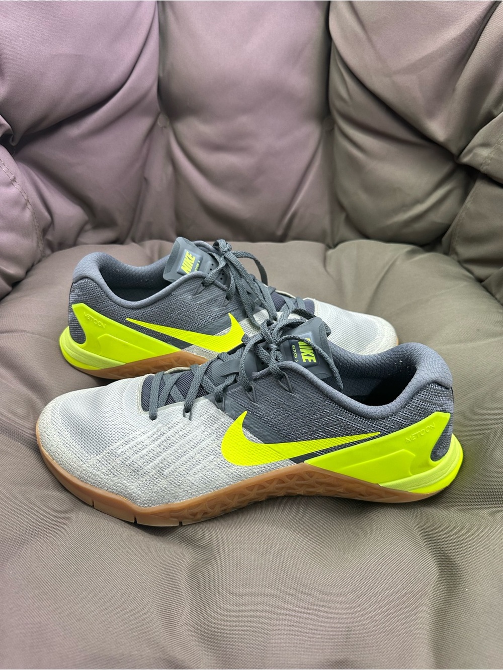 Nike metcon 3 olive cactus training men’s shoes size 11